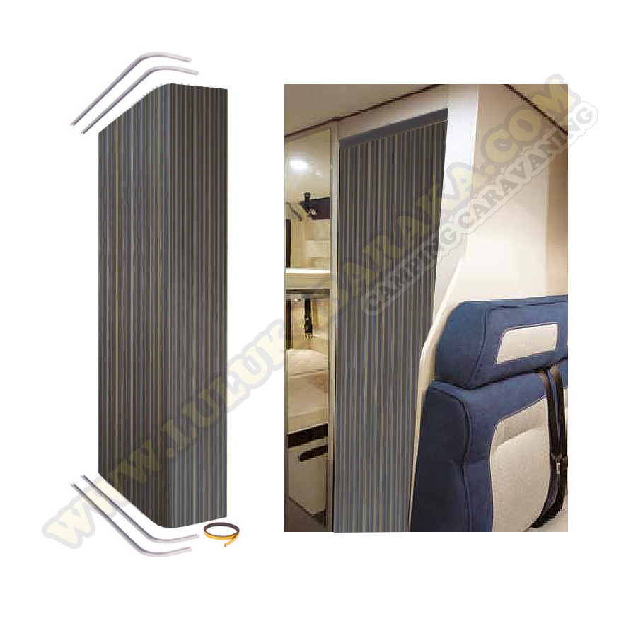 Persiana ducha gran volumen color madera